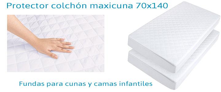 Protector colchón maxicuna 70x140